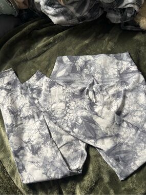 Lululemon grey marble High-Rise Leggings